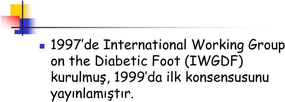 Diabetic Foot (IWGDF)