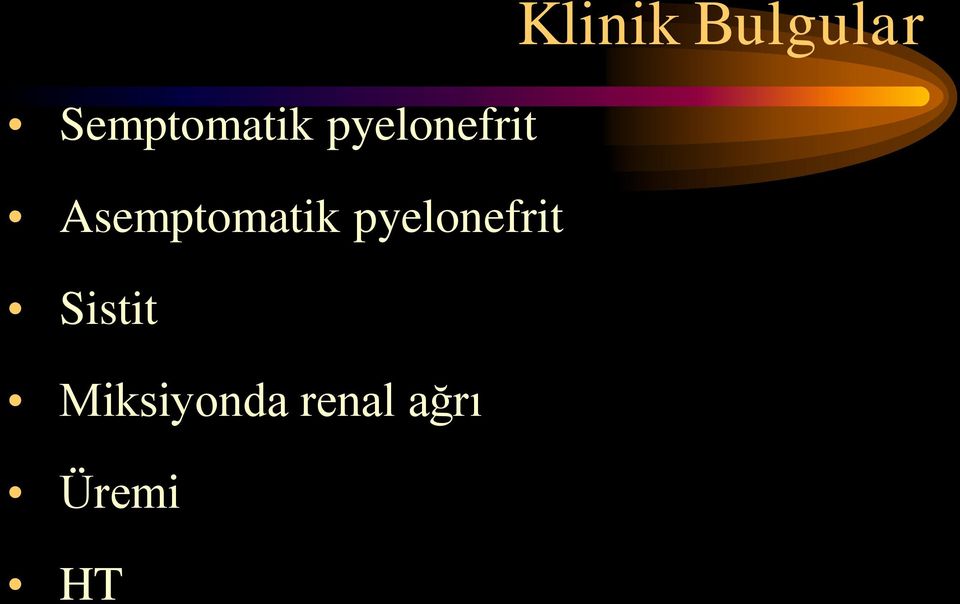 Sistit Miksiyonda renal