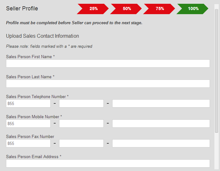 6. Goodada ziyaretçileri için satış iletişim bilgileri. a. Bu bölümde girilen bütün bilgiler ingilizce olmalıdır. b. Bu kısımda verilen yetkili kişi bilgisi müşterilerin iletişime geçeceği kişi olacaktır.