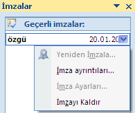 Dijital kimlik satın almak istiyorsanız, 1. seçenek üçüncü taraf sertifika yetkilisinden dijital sertifika satın alarak belgenizi hemen dijital olarak imzalamak için kullanabilirsiniz.