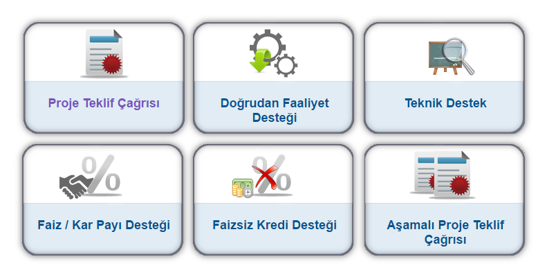 1 Başvuru Sahibi - Teknik Destek - Proje Başvurusu 1.