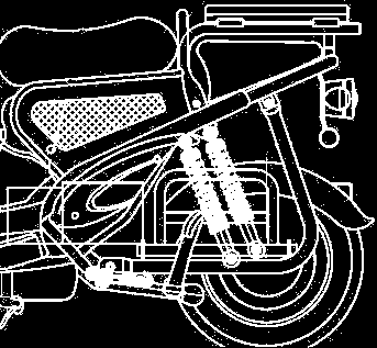 UYARI E-Scooter sehpada iken üzerine binmeyin ve yükleme yapmayın, E-Scooter sehpasının ve şasi aksamının hasar görmesine neden olabilirsiniz.