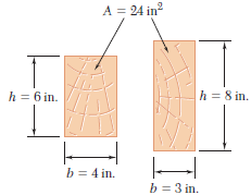 4.4 Elastik Bölgede Gerilme ve Deformasyonlar Elastik eğilme formülleri Elastik kesit modülü = S nin büyük değerleri için aynı eğilme momenti altında daha düşük gerilme