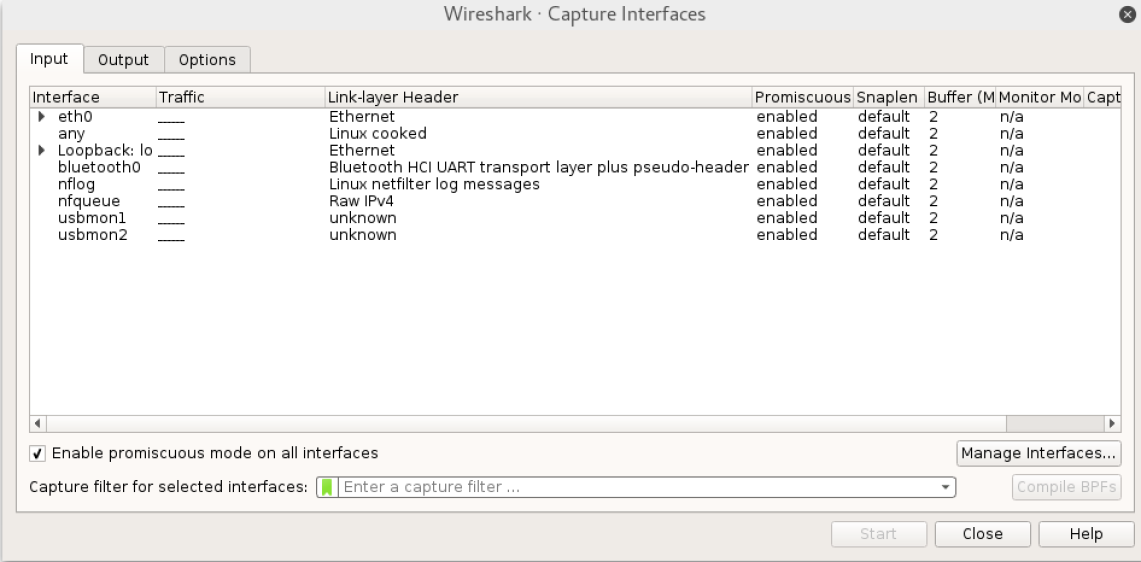 Wireshark İle Paket Yakalama Wireshark aracı ile paket yakalama işlemi Bu işlem için iki seçeneğiniz bulunmaktadır.
