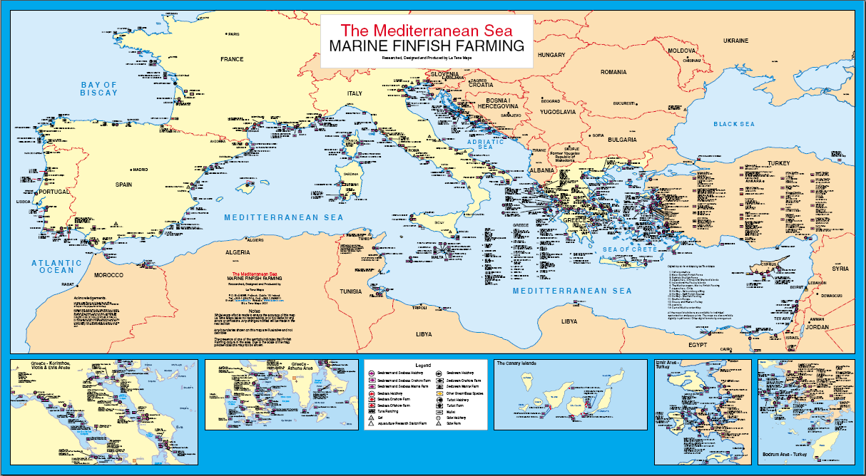 Akdeniz de su ürünleri