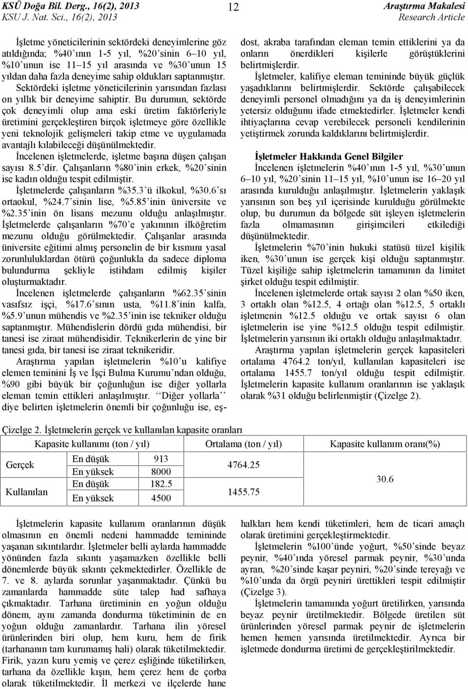 Bu durumun, sektörde çok deneyimli olup ama eski üretim faktörleriyle üretimini gerçekleştiren birçok işletmeye göre özellikle yeni teknolojik gelişmeleri takip etme ve uygulamada avantajlı