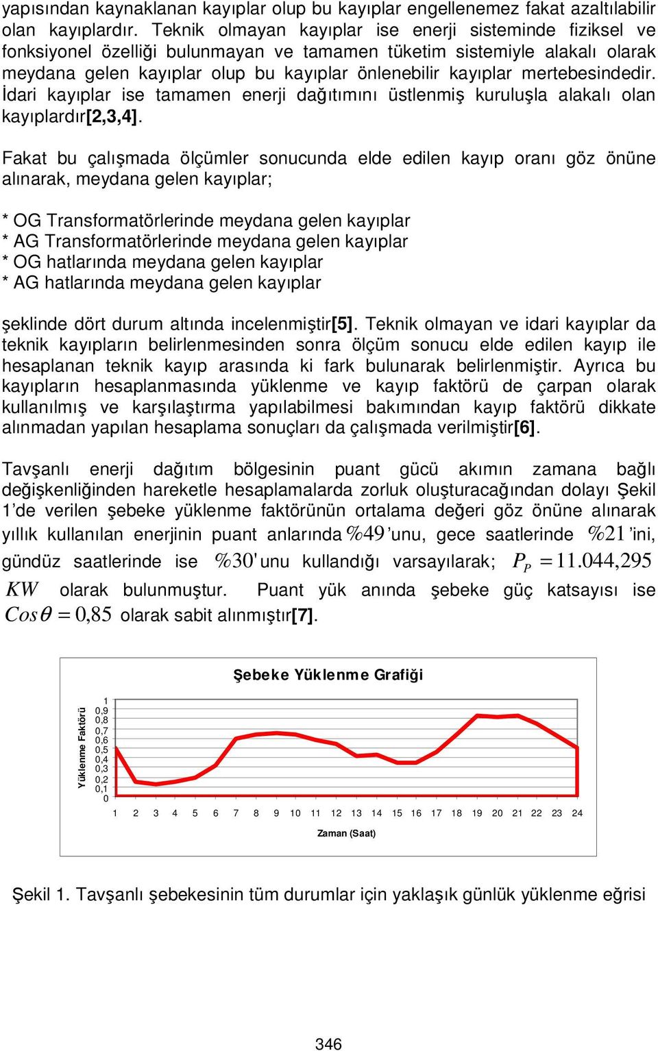 mertebesindedir. İdari kayıplar ise tamamen enerji dağıtımını üstlenmiş kuruluşla alakalı olan kayıplardır[2,3,4].