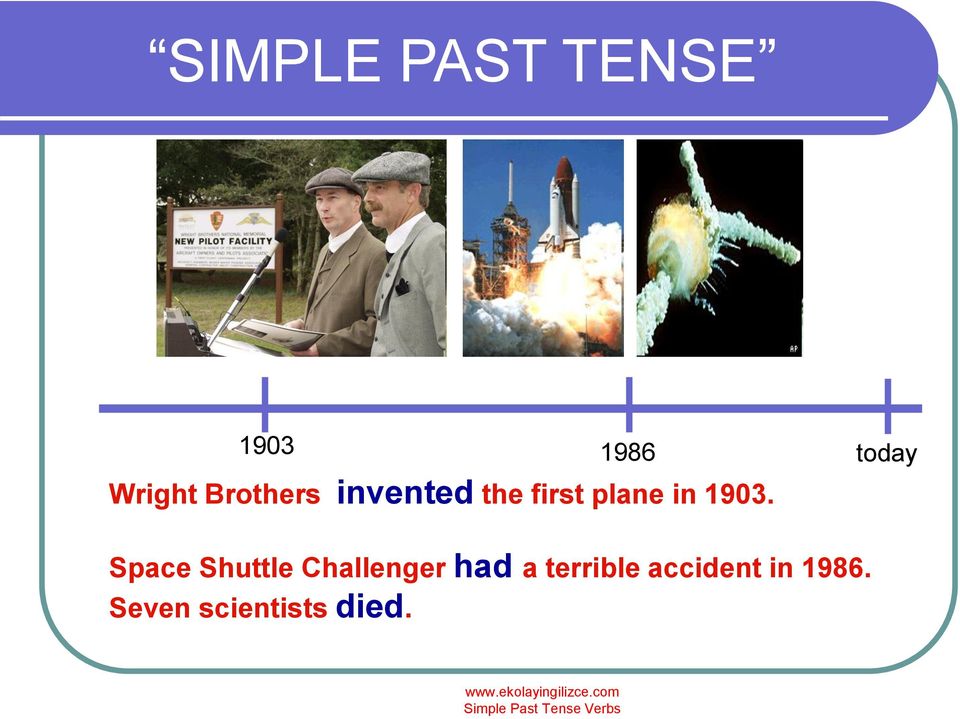 1903. today Space Shuttle Challenger had