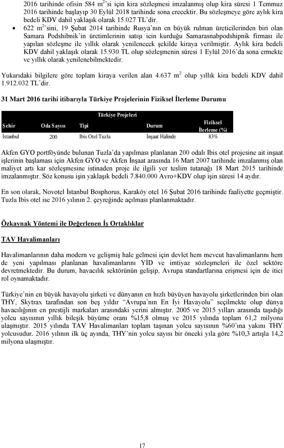 622 m 2 sini, 19 Şubat 2014 tarihinde Rusya nın en büyük rulman üreticilerinden biri olan Samara Podshibnik in üretimlerinin satışı icin kurduğu Samarasnabpodshipnik firması ile yapılan sözleşme ile