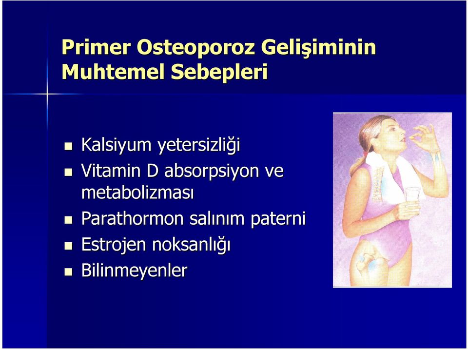absorpsiyon ve metabolizması Parathormon