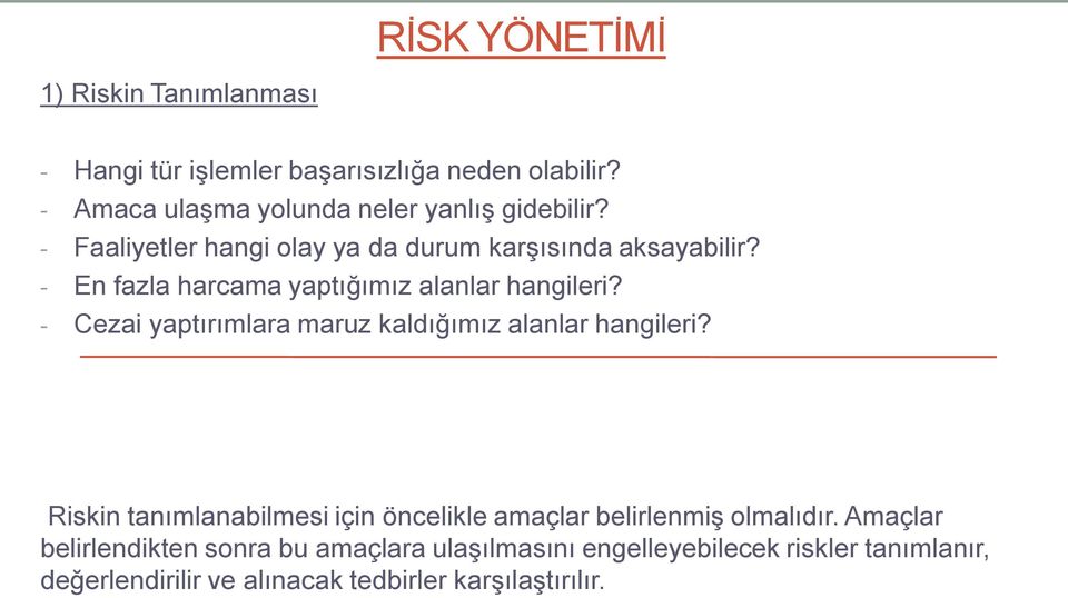 - En fazla harcama yaptığımız alanlar hangileri? - Cezai yaptırımlara maruz kaldığımız alanlar hangileri?