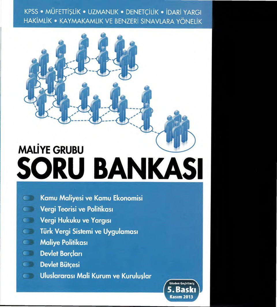 Politikası Vergi Hukuku ve Yargısı Türk Vergi Sistemi ve Uygulaması Maliye Politikası