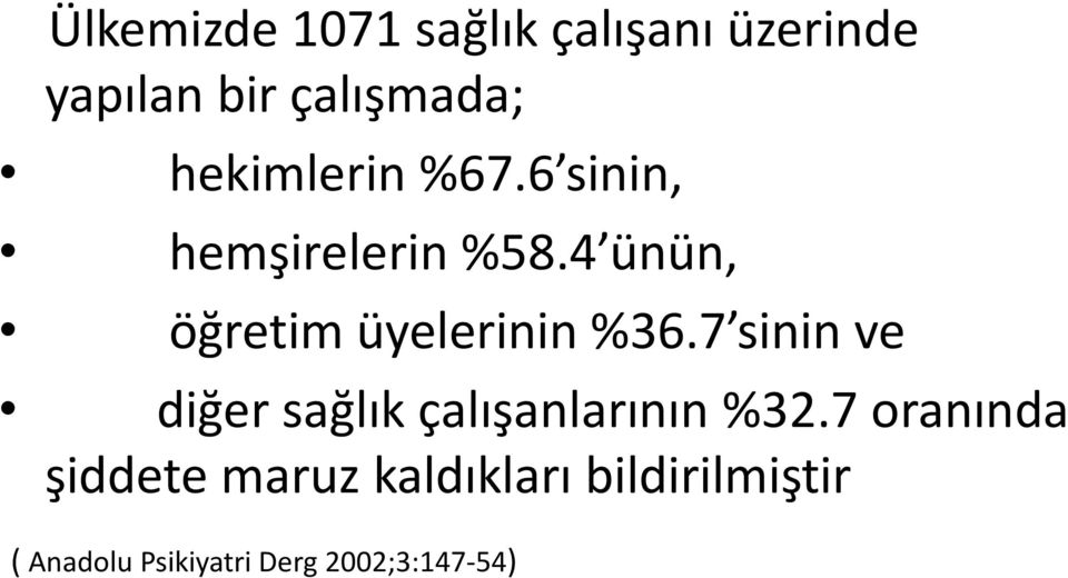 4 ünün, öğretim üyelerinin %36.