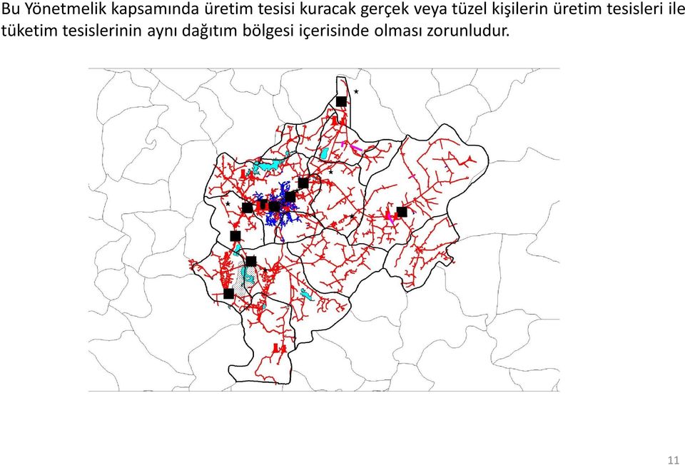 tesisleri ile tüketim tesislerinin aynı