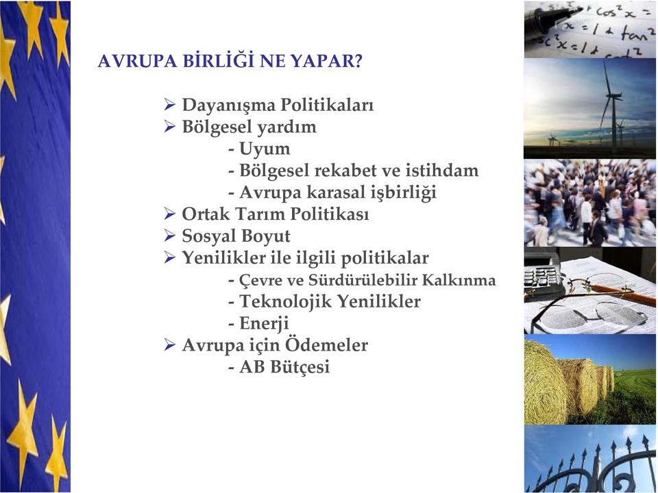 istihdam - Avrupa karasal işbirliği Ortak Tarım Politikası Sosyal Boyut