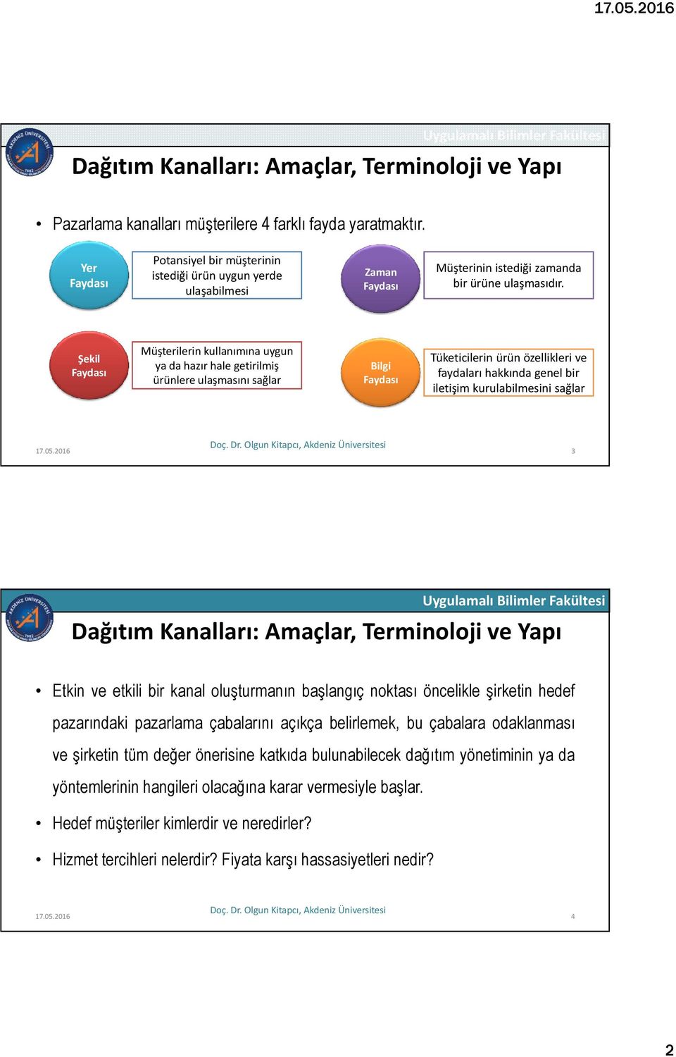 Şekil Faydası Müşterilerin kullanımına uygun ya da hazır hale getirilmiş ürünlere ulaşmasını sağlar Bilgi Faydası Tüketicilerin ürün özellikleri ve faydaları hakkında genel bir iletişim