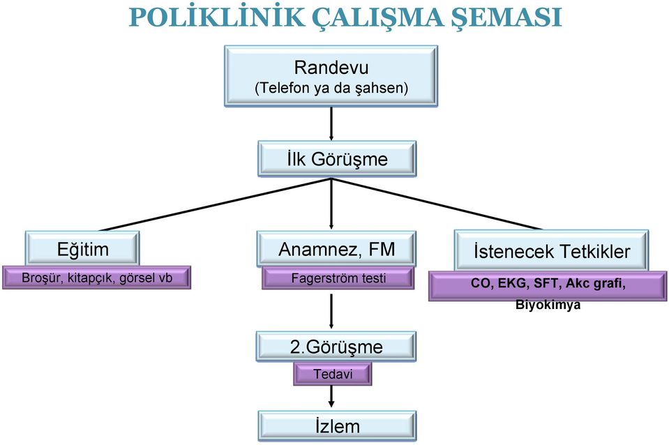 Tetkikler Broşür, kitapçık, görsel vb Fagerström