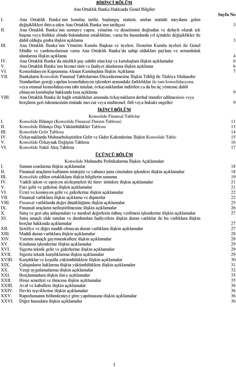 Ana Ortaklık Banka nın sermaye yapısı, yönetim ve denetimini doğrudan ve dolaylı olarak tek başına veya birlikte elinde bulunduran ortaklıkları, varsa bu hususlarda yıl içindeki değişiklikler ile