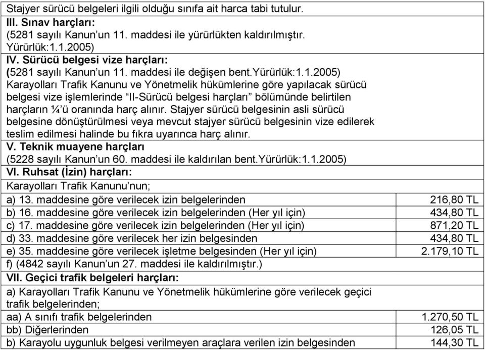 sayılı Kanun un 11