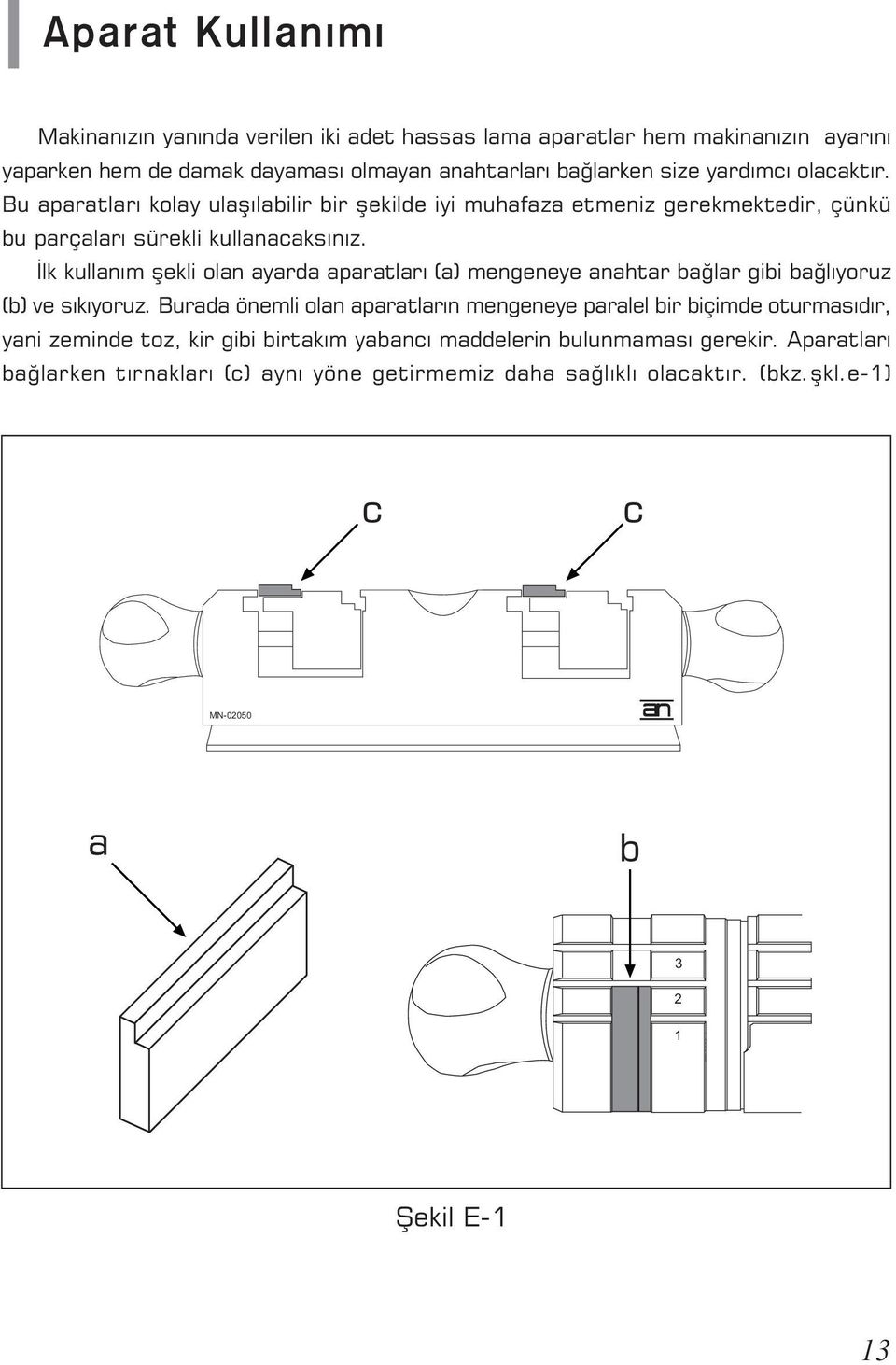 Ýlk kullným þekli oln yrd prtlrý () mengeneye nhtr ðlr gii ðlýyoruz () ve sýkýyoruz.