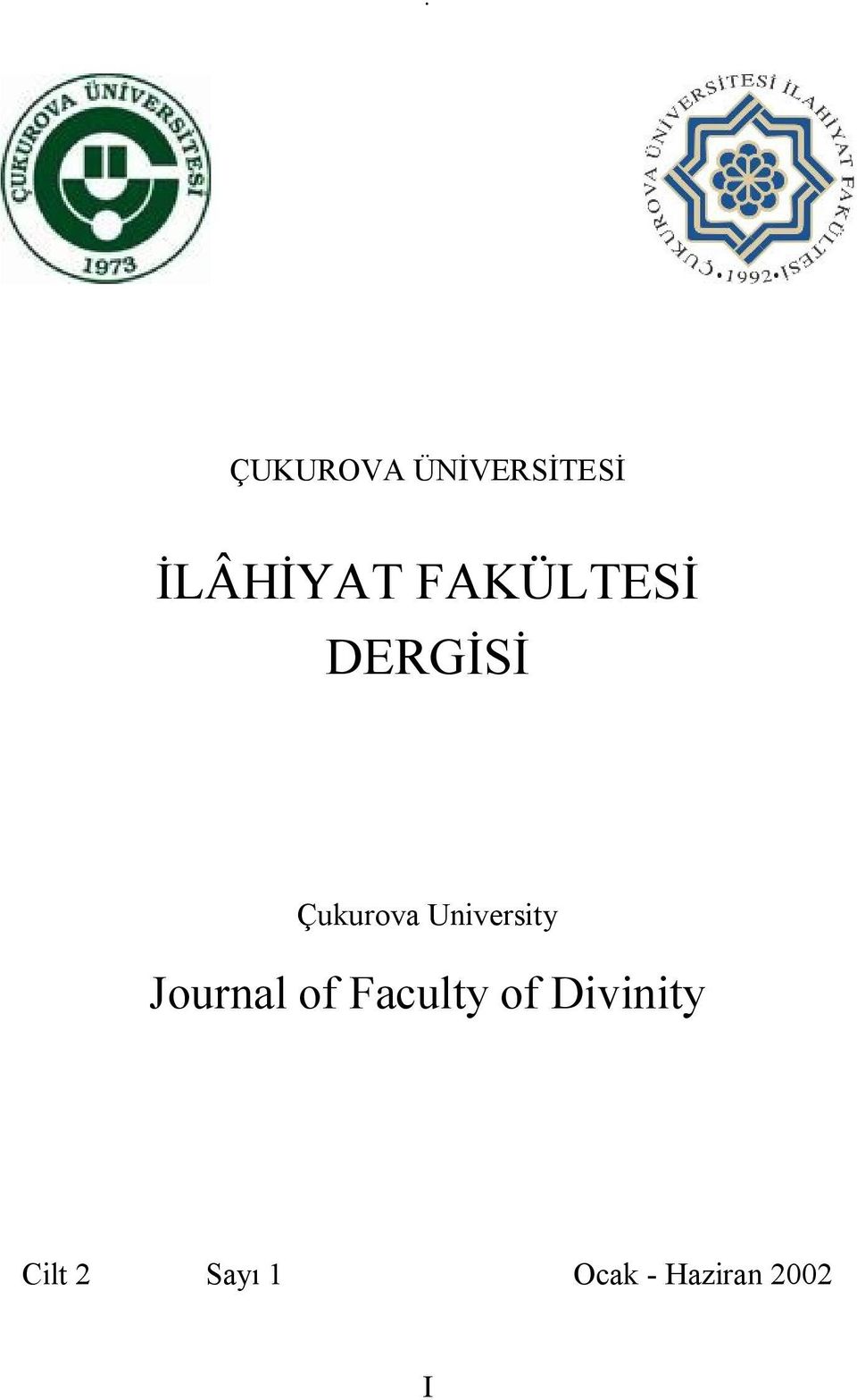University Journal of Faculty of