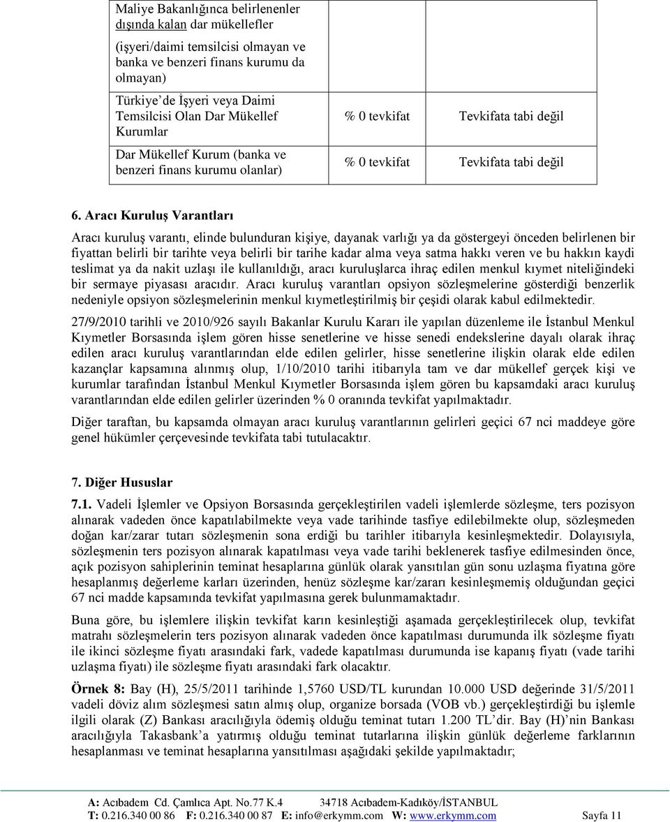 Aracı Kuruluş Varantları Aracı kuruluş varantı, elinde bulunduran kişiye, dayanak varlığı ya da göstergeyi önceden belirlenen bir fiyattan belirli bir tarihte veya belirli bir tarihe kadar alma veya