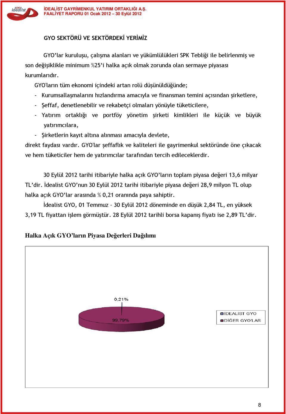 GYO'ların tüm ekonomi içindeki artan rolü düşünüldüğünde; - Kurumsallaşmalarını hızlandırma amacıyla ve finansman temini açısından şirketlere, - Şeffaf, denetlenebilir ve rekabetçi olmaları yönüyle