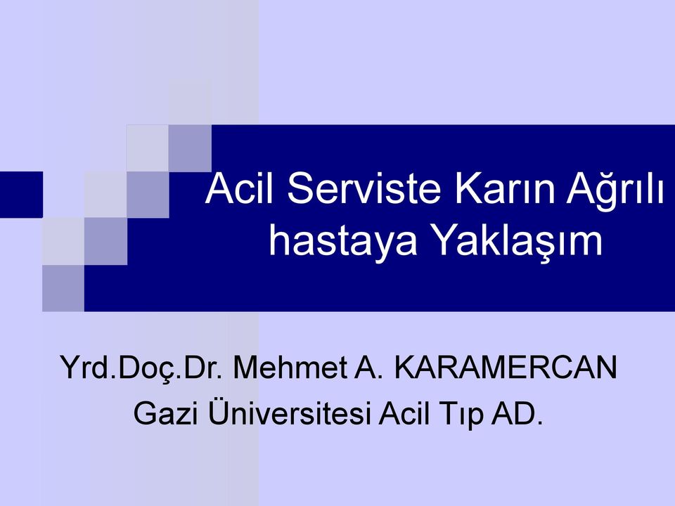 Dr. Mehmet A.