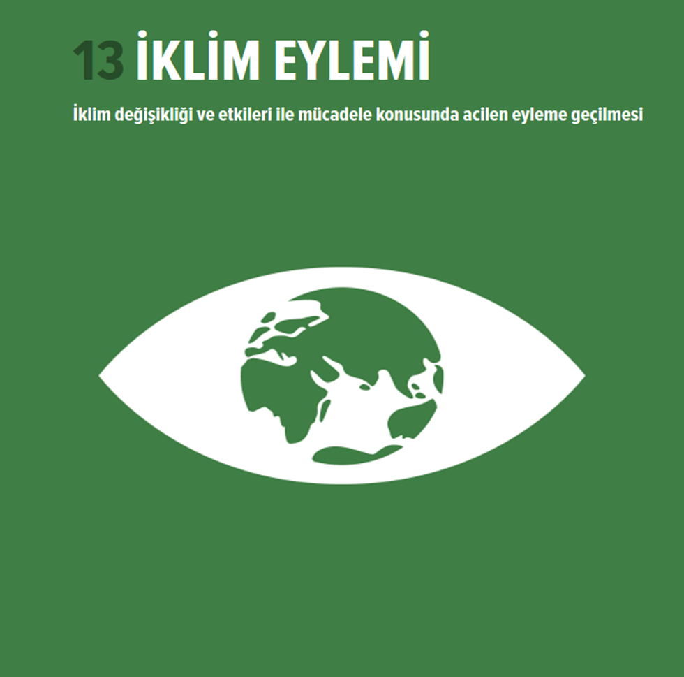 SDG 13 vediğerhedefler İklim değişikliği bir kalkınma sorunudur ve sadece sürdürülebilir kalkınma ile bu engeli aşabiliriz Geçmişte ve günümüzde sürdürülebilir