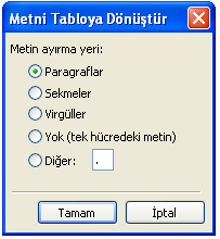 10.4.6.2 Kenarlığa renk ekleme veya rengini değiştirme Tablo kenarlığına renk eklemek veya kenarlığın rengini değiştirmek için, Renk kutusundan bir renk seçin.