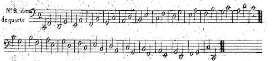 346 Sabriye ÖZKAN Örnek 1: Nouvelle Méthode de Basson dan alınmış başlangıç seviyesi etüt çalışması Metodun en uzun bölümünün performans geleneğine ayrılmış olduğu söylenebilir.
