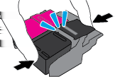 2. Kartuşun erişim kapağını açın ve yazıcı taşıyıcısının hareket etmeyi durdurmasını bekleyin. DİKKAT: Taşıyıcı halen hareket ederken kartuş çıkarmayın veya takmayın. 3.