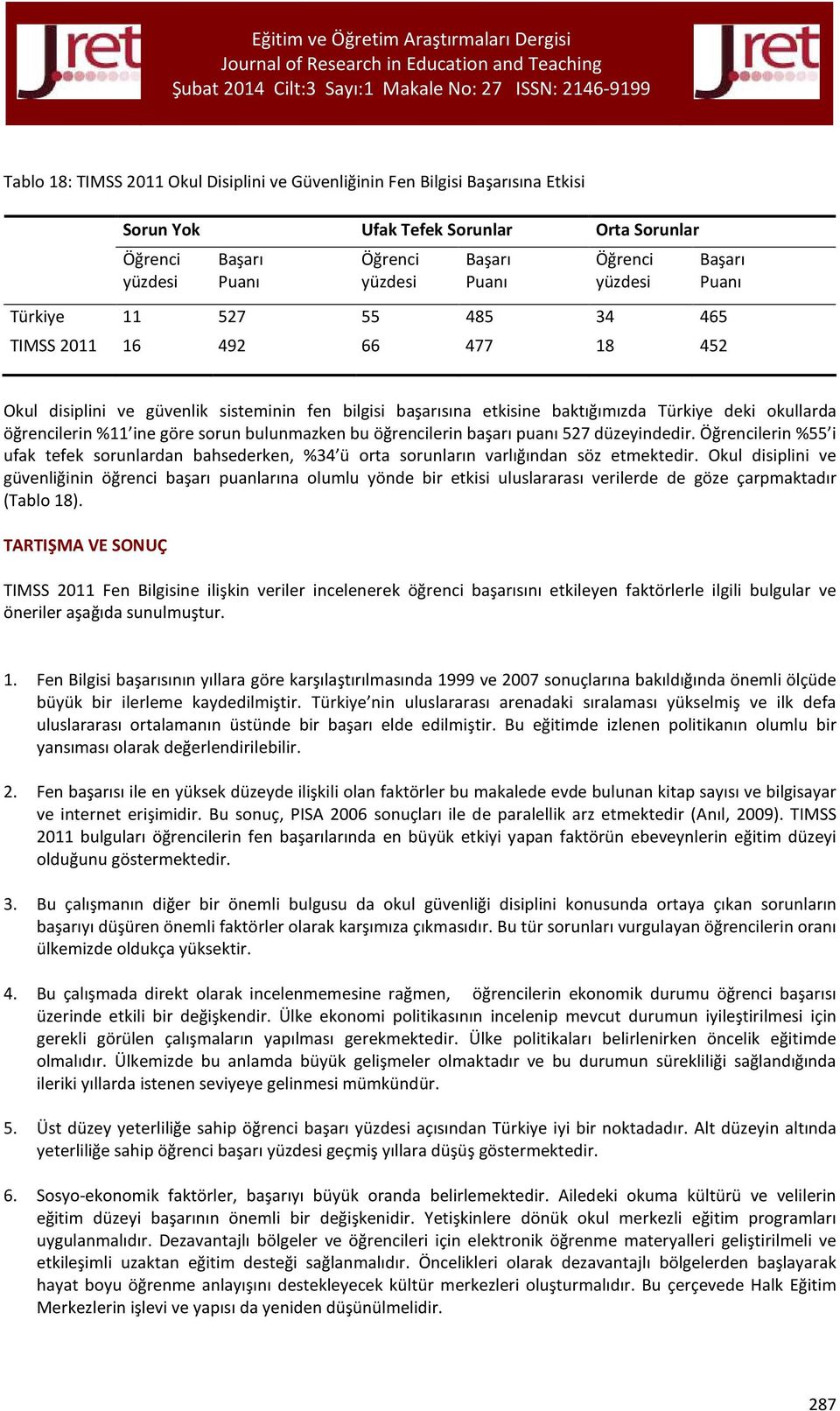 lerin %55 i ufak tefek sorunlardan bahsederken, %34 ü orta sorunların varlığından söz etmektedir.