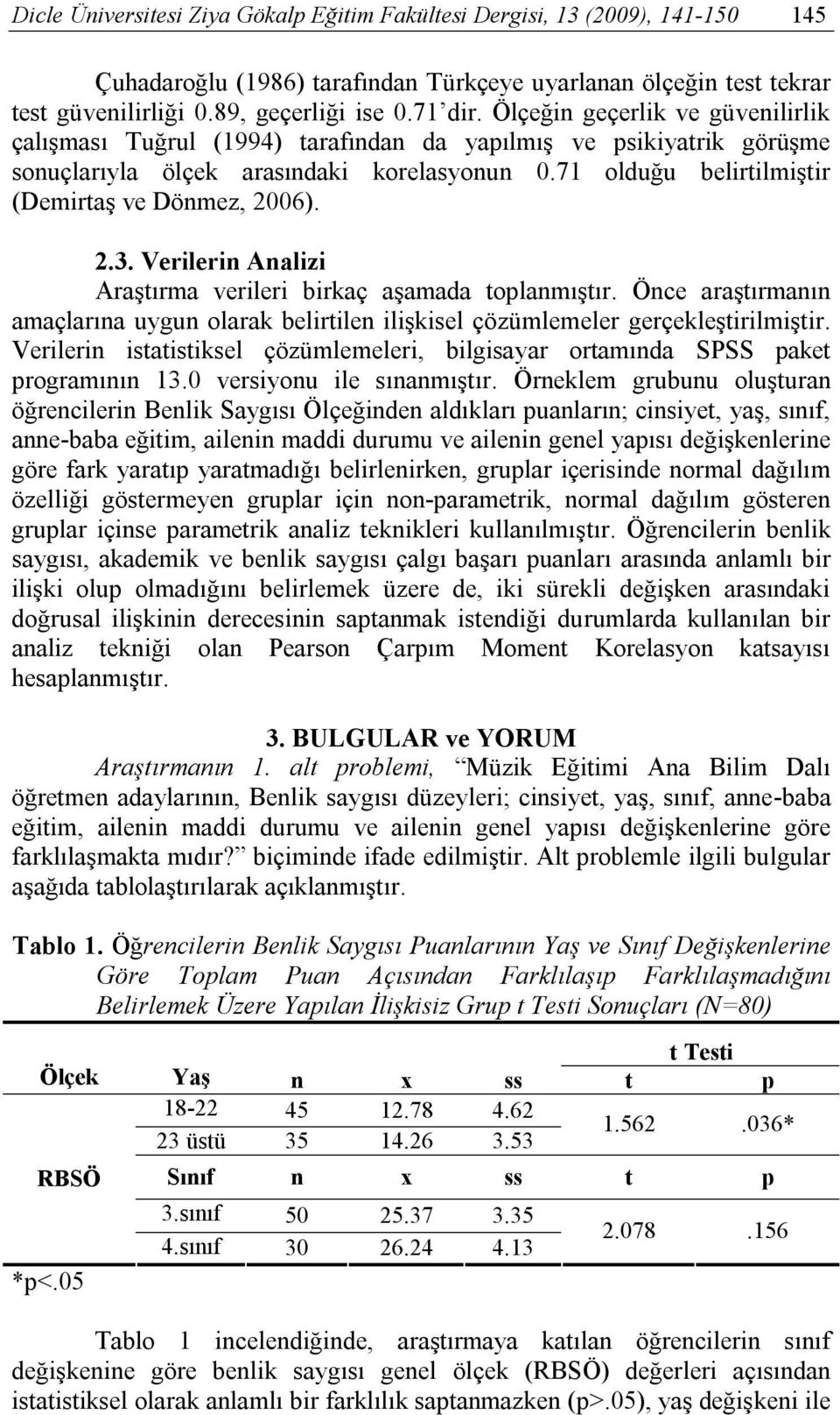 2.3. Verilerin Analizi Araştırma verileri birkaç aşamada toplanmıştır. Önce araştırmanın amaçlarına uygun olarak belirtilen ilişkisel çözümlemeler gerçekleştirilmiştir.