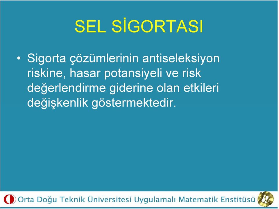 potansiyeli ve risk değerlendirme