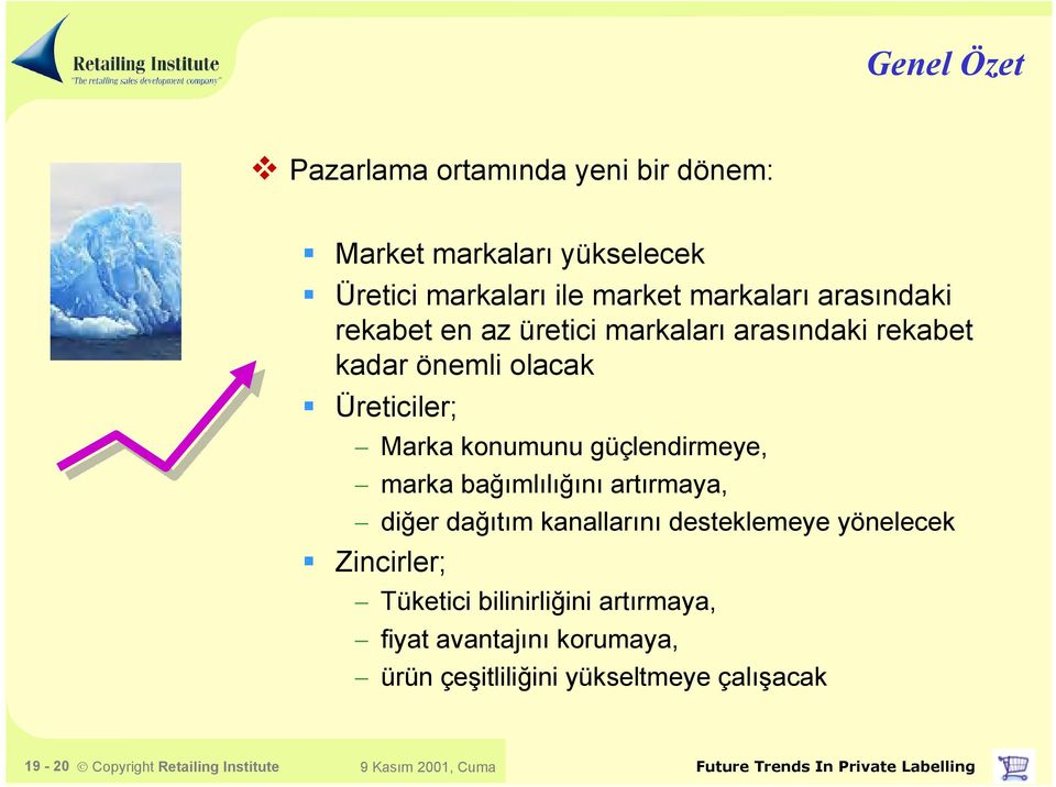 güçlendirmeye, marka bağımlılığını artırmaya, diğer dağıtım kanallarını desteklemeye yönelecek Zincirler; Tüketici