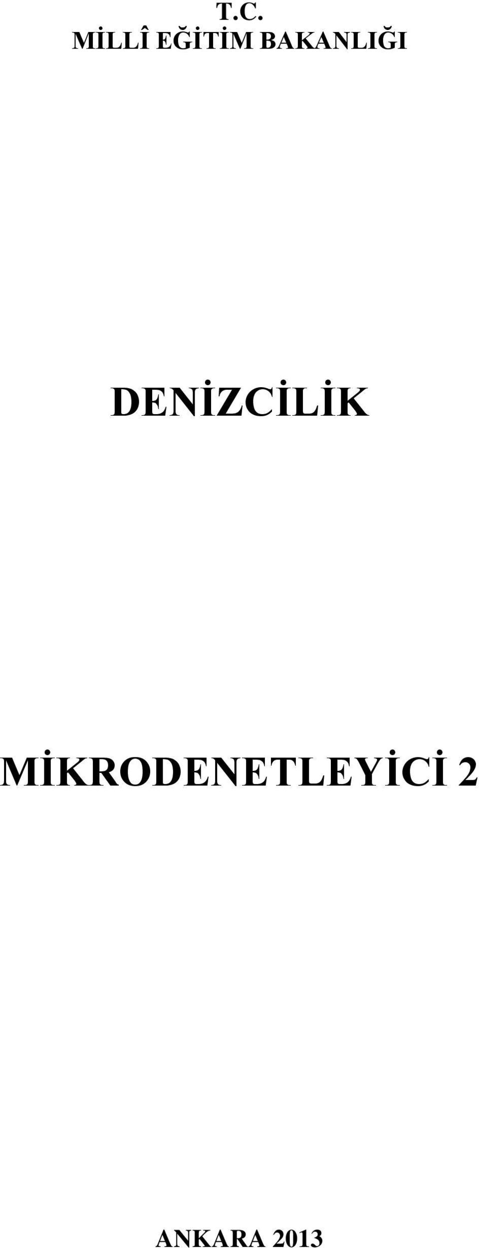 DENİZCİLİK