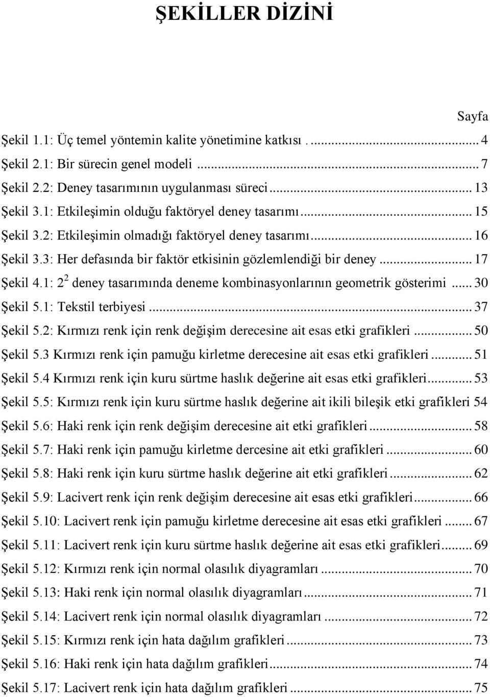 1: 2 2 deney tasarımında deneme kombinasyonlarının geometrik gösterimi... 30 Şekil 5.1: Tekstil terbiyesi... 37 Şekil 5.2: Kırmızı renk için renk değişim derecesine ait esas etki grafikleri.