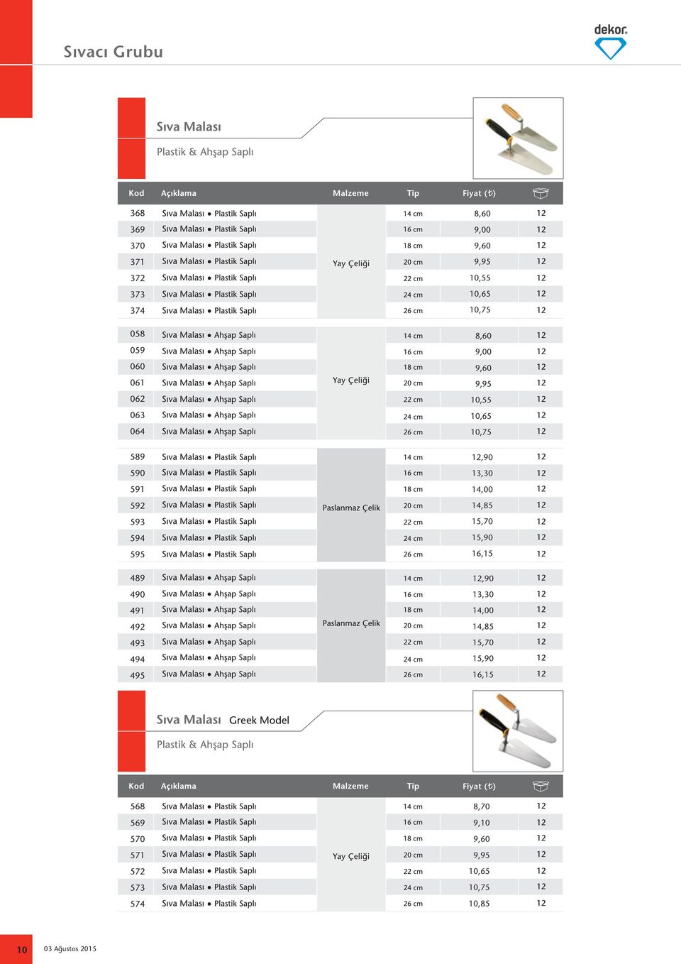 14,85 15,70 15,90 1,15 Sıvacı Grubu 10 058 059 00 01 02 03 04 38 39 370 371 372