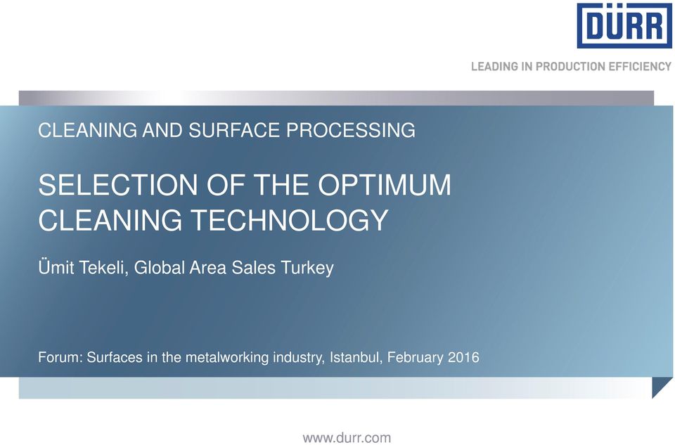 Area Sales Turkey Forum: Surfaces in the