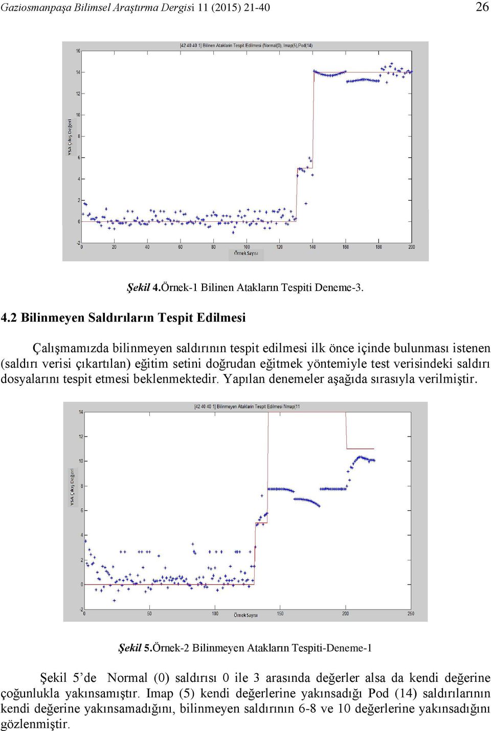 2 Bilinmeyen Saldırıların Tespit Edilmesi Çalışmamızda bilinmeyen saldırının tespit edilmesi ilk önce içinde bulunması istenen (saldırı verisi çıkartılan) eğitim setini doğrudan eğitmek