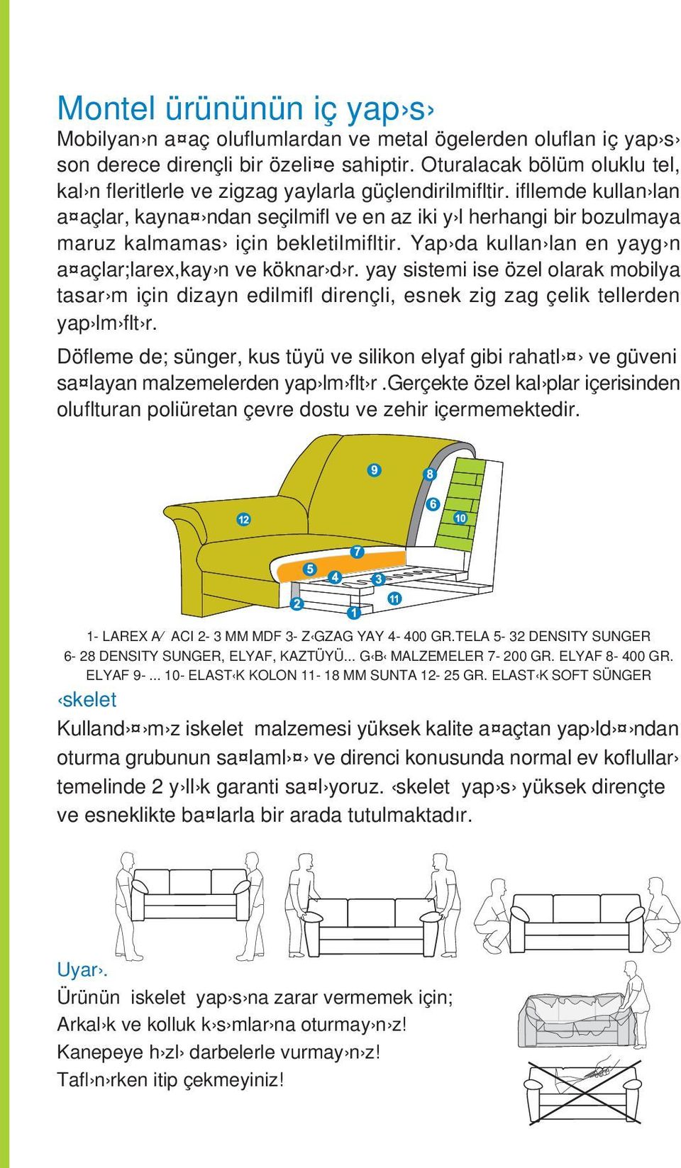 ifllemde kullan lan a açlar, kayna ndan seçilmifl ve en az iki y l herhangi bir bozulmaya maruz kalmamas için bekletilmifltir. Yap da kullan lan en yayg n a açlar;larex,kay n ve köknar d r.