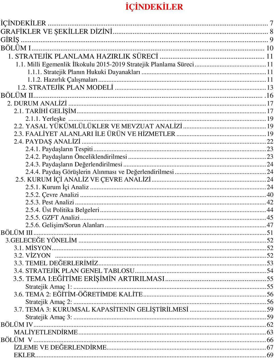 .. 19 2.2. YASAL YÜKÜMLÜLÜKLER VE MEVZUAT ANALİZİ... 19 2.3. FAALİYET ALANLARI İLE ÜRÜN VE HİZMETLER... 19 2.4. PAYDAȘ ANALİZİ... 22 2.4.1. Paydașların Tespiti... 23 2.4.2. Paydașların Önceliklendirilmesi.