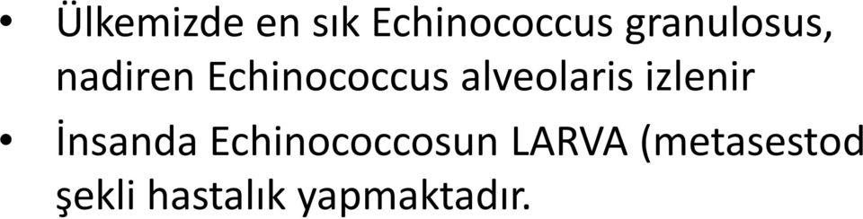 alveolaris izlenir İnsanda