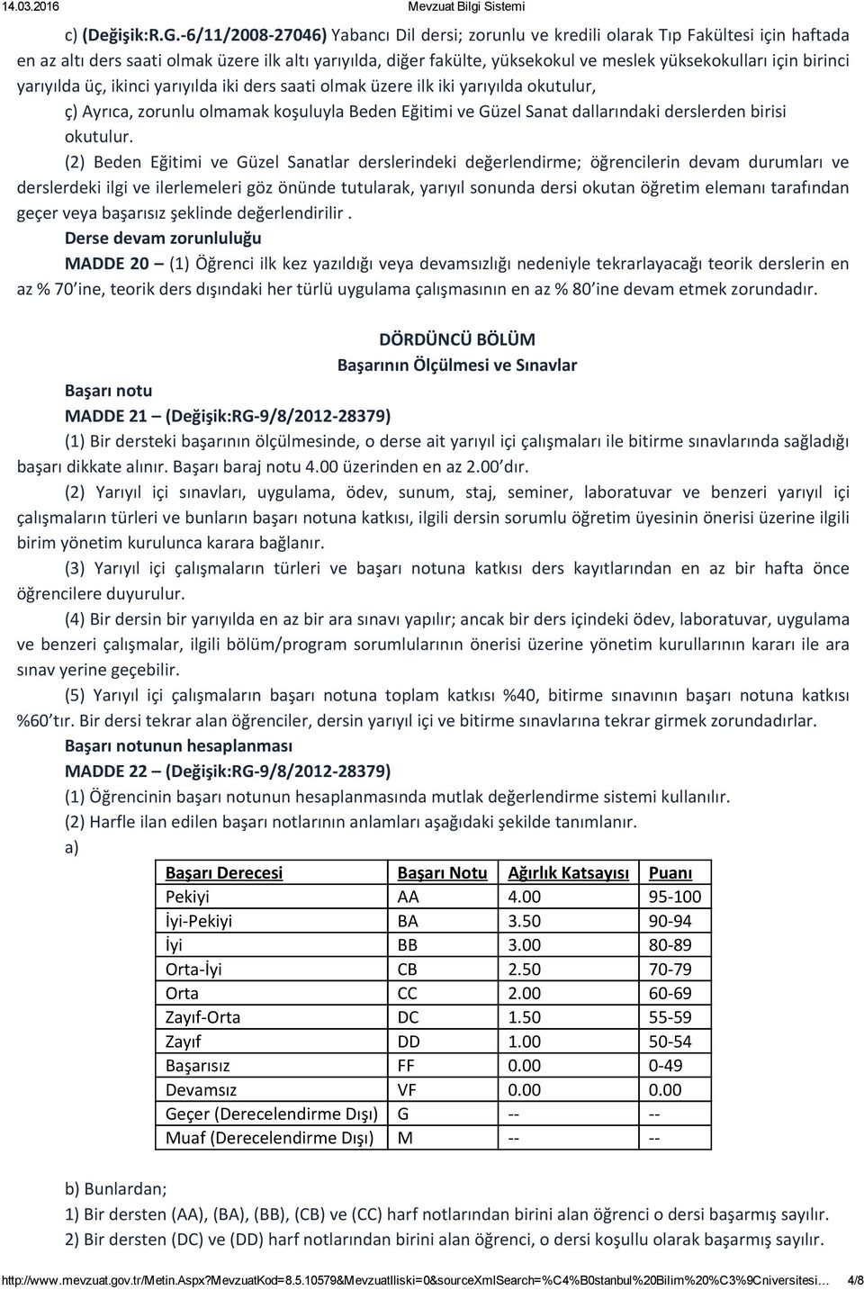 birinci yarıyılda üç, ikinci yarıyılda iki ders saati olmak üzere ilk iki yarıyılda okutulur, ç) Ayrıca, zorunlu olmamak koşuluyla Beden Eğitimi ve Güzel Sanat dallarındaki derslerden birisi okutulur.