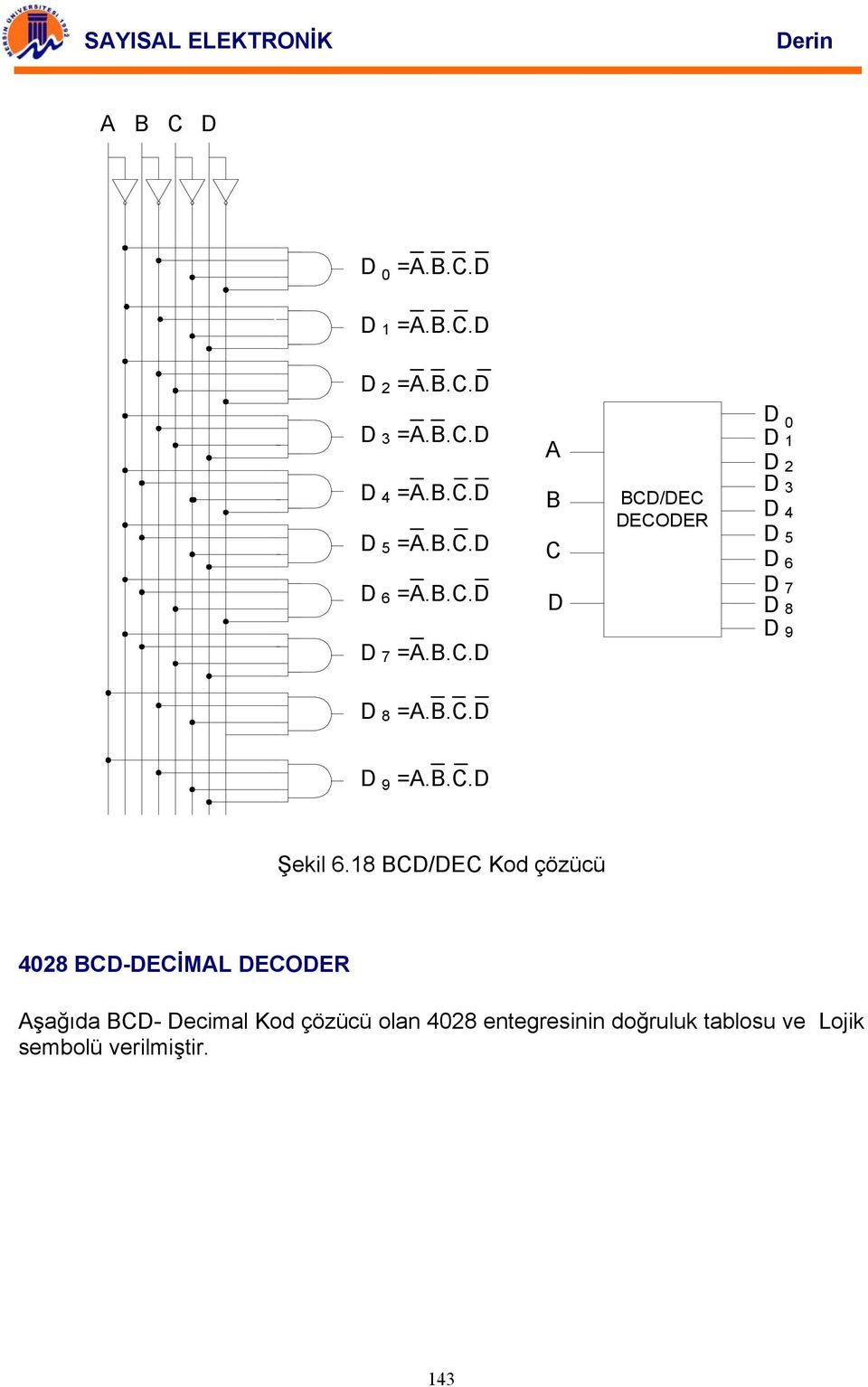18 /E Kod çözücü 4028 -EİML EOER şağıda - ecimal Kod çözücü
