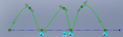 3-)Options 3-1-)For construction: Çek atılıp aktif hale getirildiğinde yardımcı çizgiye (Center Line) dönüşür. 3-2-)Show Curvature: Spline çizgi bükümlerinin ayarlandığı alandır.