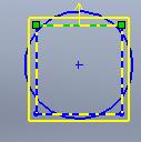 1-2-)Add Dimensions: Bu bölüme çek atılırsa İki çizgi arasındaki mesafenin ölçüsü görüntülenir. Şekilde verilmiştir. 1-3-)Reverse: Paralel kopyalama yönünü değiştirmek için kullanılır.