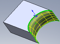 Solidworks Ders Notları 78 -- II-17-) Shape (Şekilsel deformasyon): Katı model yüzeyi skeç elemanlarıyla ilişkilendirerek şekilsel deformasyon yaptırmak için kullanılır.