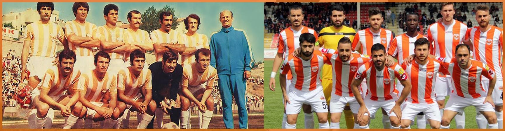 Dünümüz, bugünümüz Kuruluş yılı 1954 olan Adanaspor' un ilk kurucu üyeleri, Mehmet Sanlitürk,Mustafa Bekbas,Erol Erk, Ali Gedikbas ve Dr.Muzaffer Eraslan'dir. Kuruldugu sene, futbol bransinda 2.